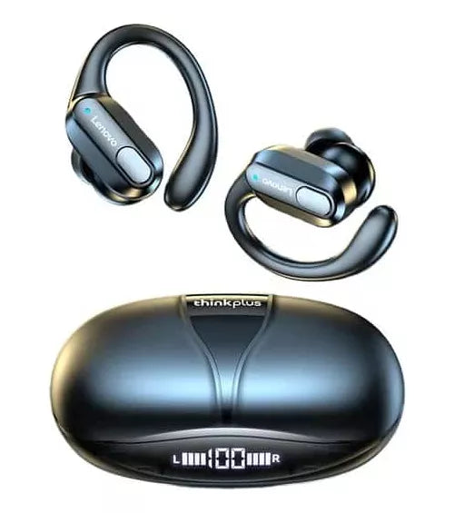 Auriculares Bluetooth 5.3 Lenovo Xt80 Thinkplus originales negros